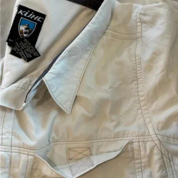 Kuhl Men's Nylon lightweight long sleeves breathable Hiking Fishing Shirt Medium - Picture 4 of 5